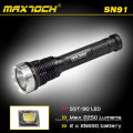 Maxtoch SN91 recarregável poderosa luz SST-90 lanterna